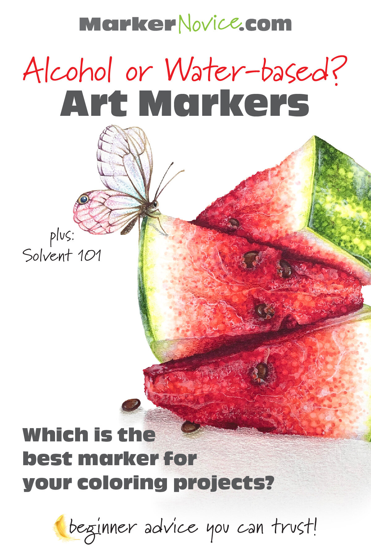 Alcohol Markers or Water-based Markers: Which are best for coloring? —  Marker Novice